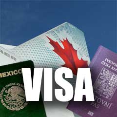 visaCanada Env&iacute;os a la Embajada de Canad&aacute; Visas
