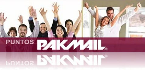 puntos pakmail 10% de descuento en envios internacionales